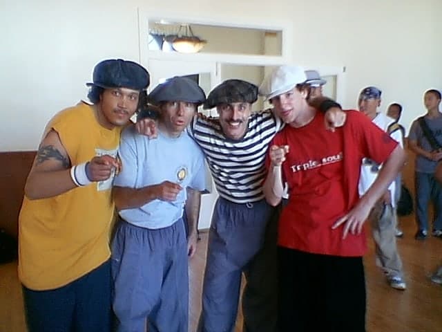 2004년 Los Angeles에서 Oskar, Manne, Sundance, Cracker Jack